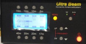 Configuración del protocolo de comunicación del control ULTRABEAM
